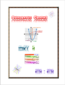 Quadratic Graphs (Introduction - MYP5 // 15-16)