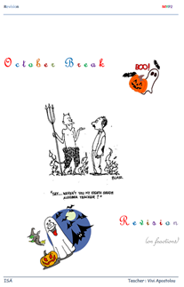 October Break - Fractions (MYP-2)